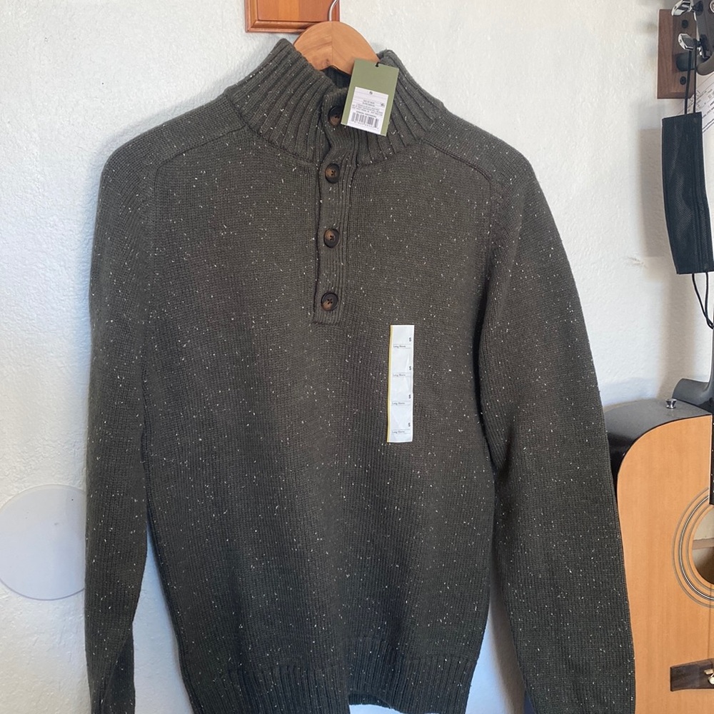 New with tags  Goodiellow & co Green lights Sweater Size:S